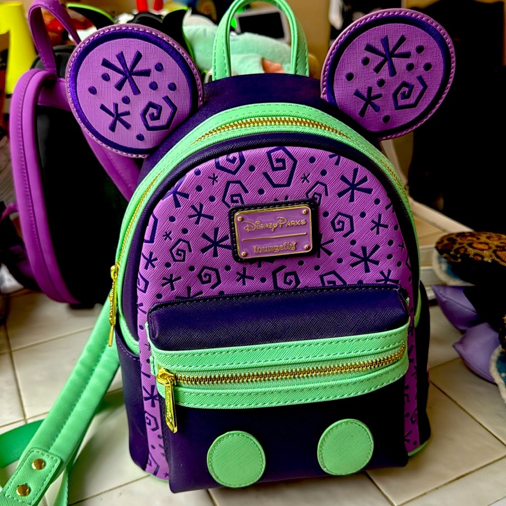 MMMA Mad Tea Party Loungefly Mini Backpack - EUC like new